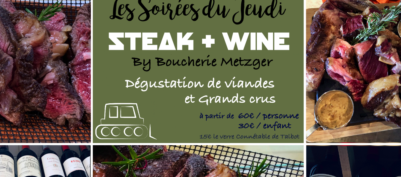 Soirée Steak & Wine